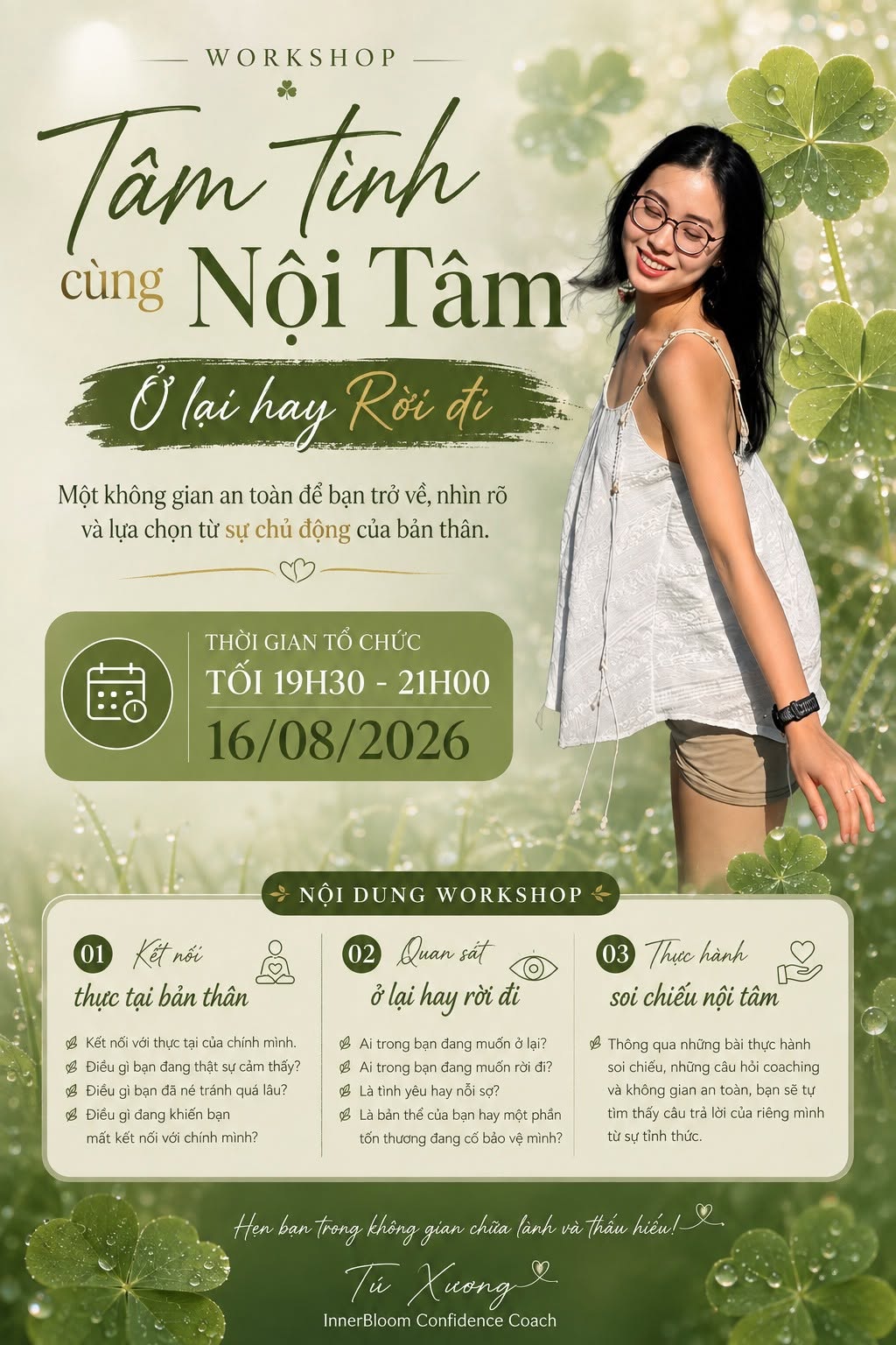 Workshop Tâm tình cùng Nội tâm