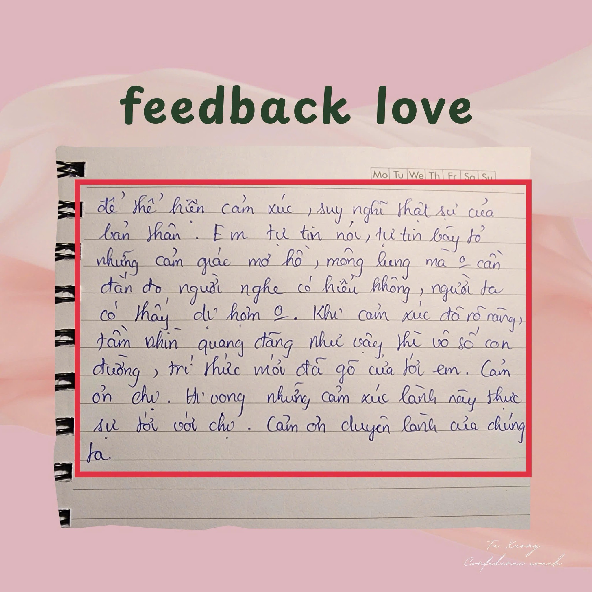 Feedback học viên về trải nghiệm coaching 1:1 cùng Tú Xương